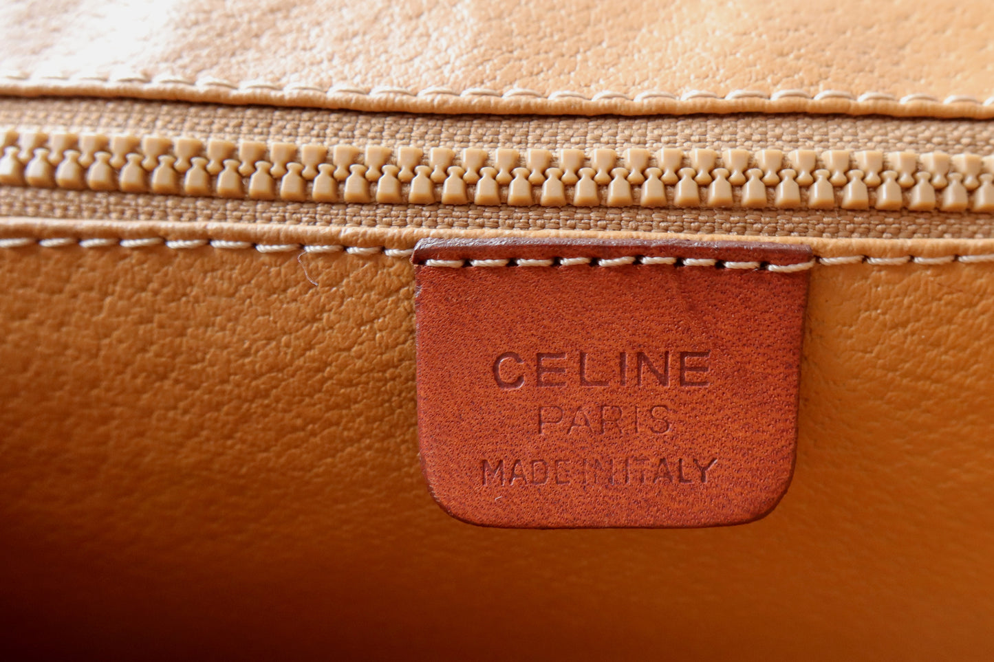 Celine Vintage Macadam Triomphe 2-way Crossbody Clutch Bag