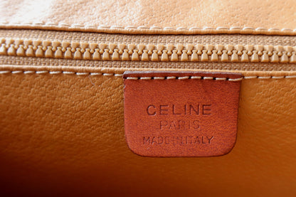 Celine Vintage Macadam Triomphe 2-way Crossbody Clutch Bag
