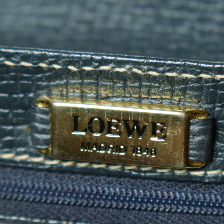 Loewe Vintage Barcelona 2 way Shoulder Flap Bag