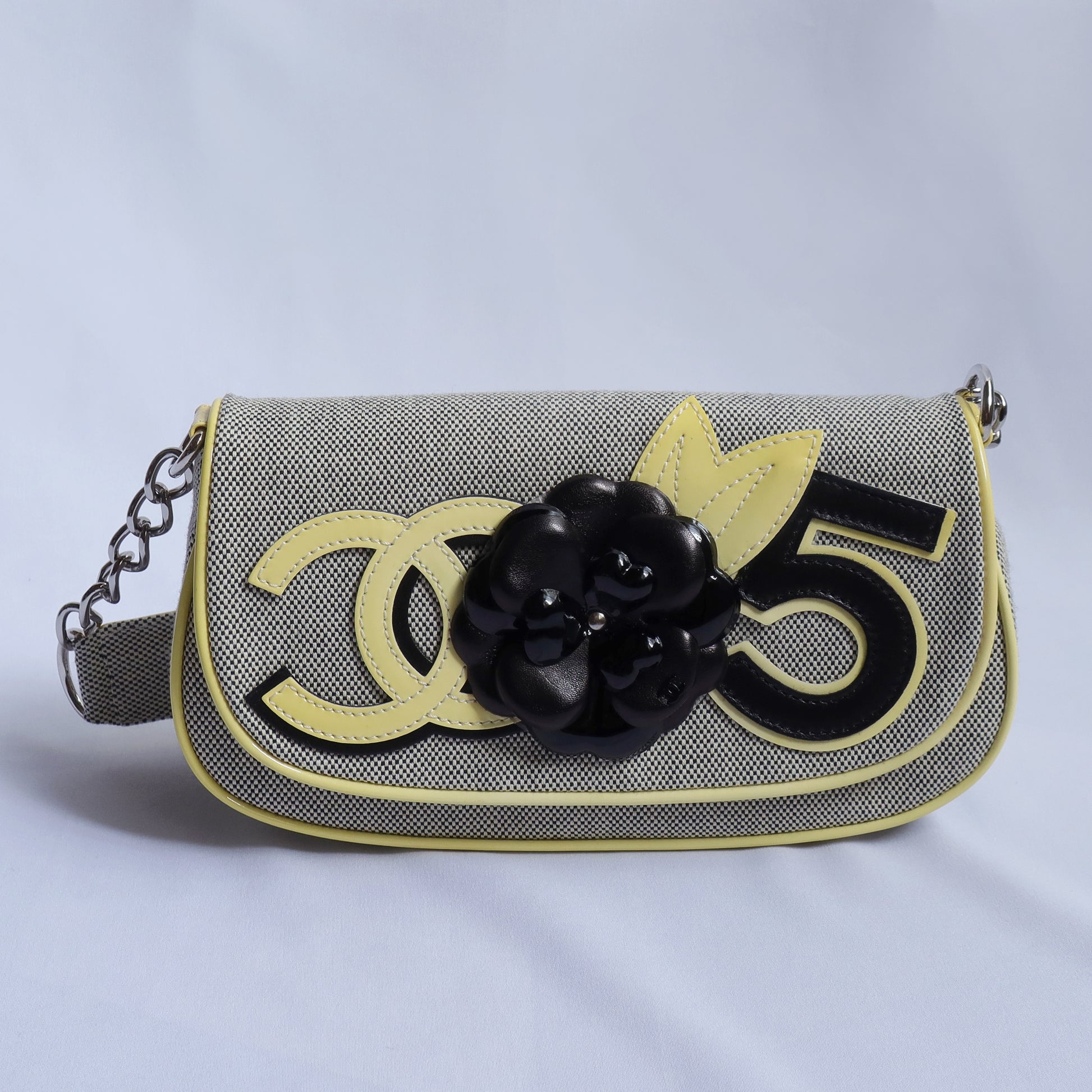 Chanel Brand New Camellia No.5 CC Mark Flap Bag