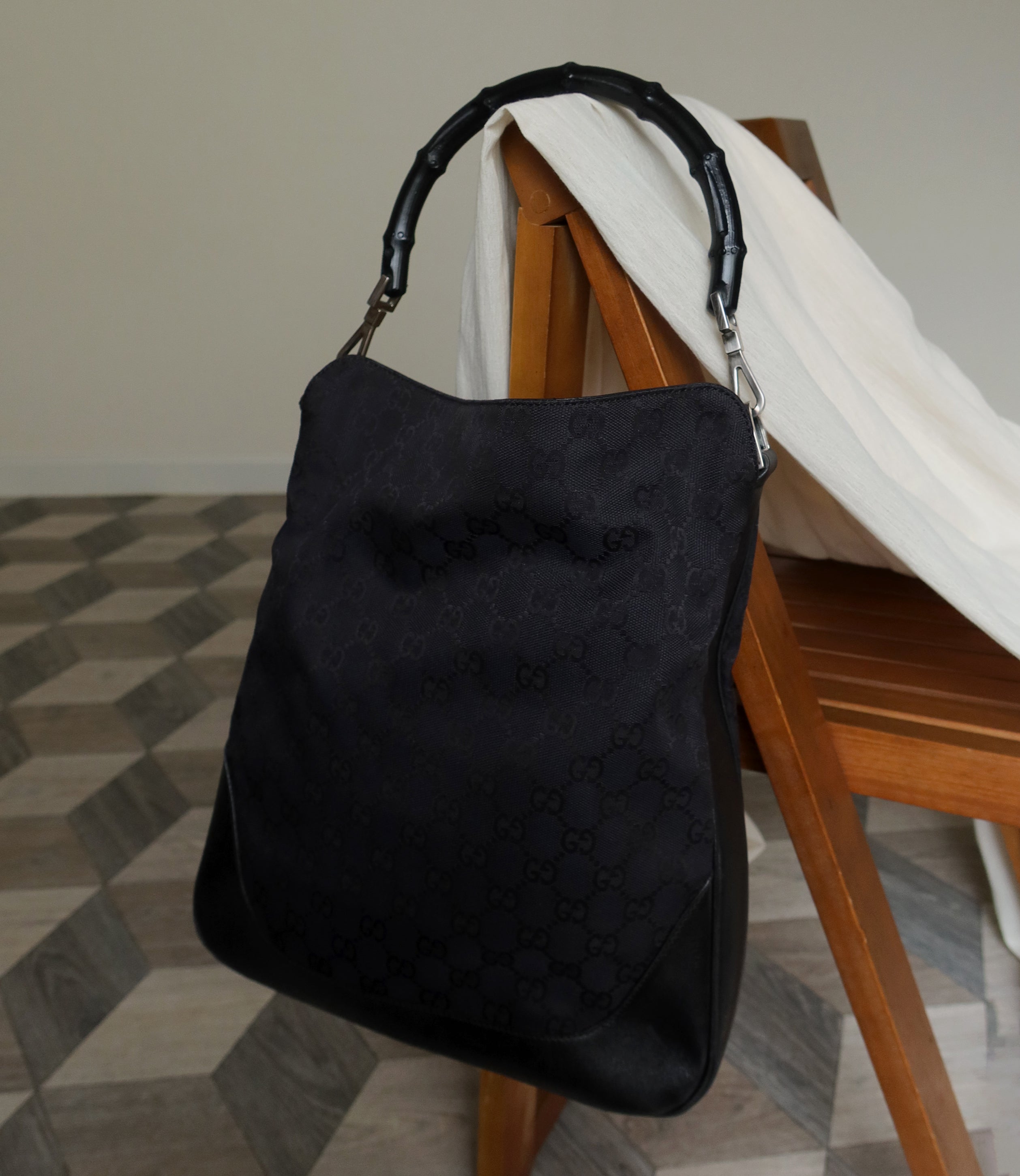 Gucci hobo clearance bag black