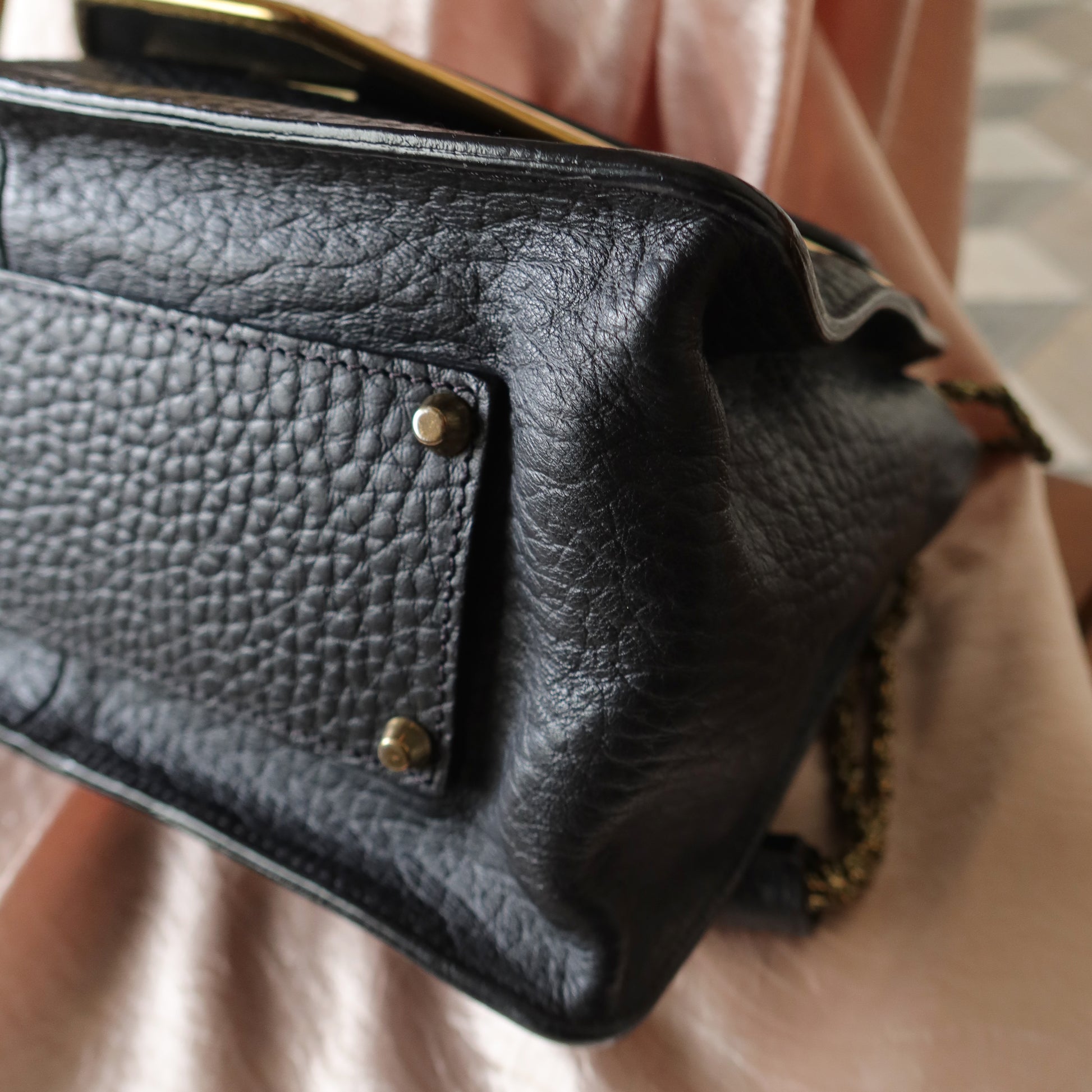 Chloe Preloved Sally Shoulder Flap Bag