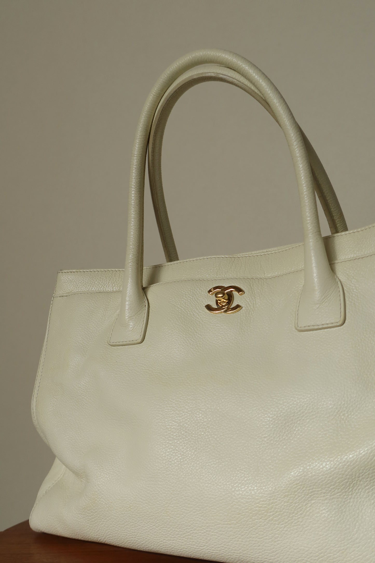 Chanel Vintage Cerf executive 2way Tote Bag