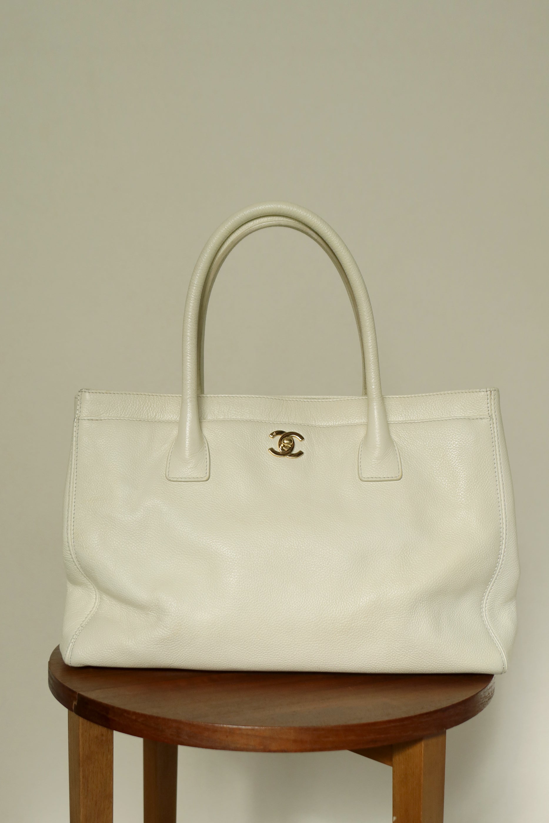 Chanel Vintage Cerf executive 2way Tote Bag