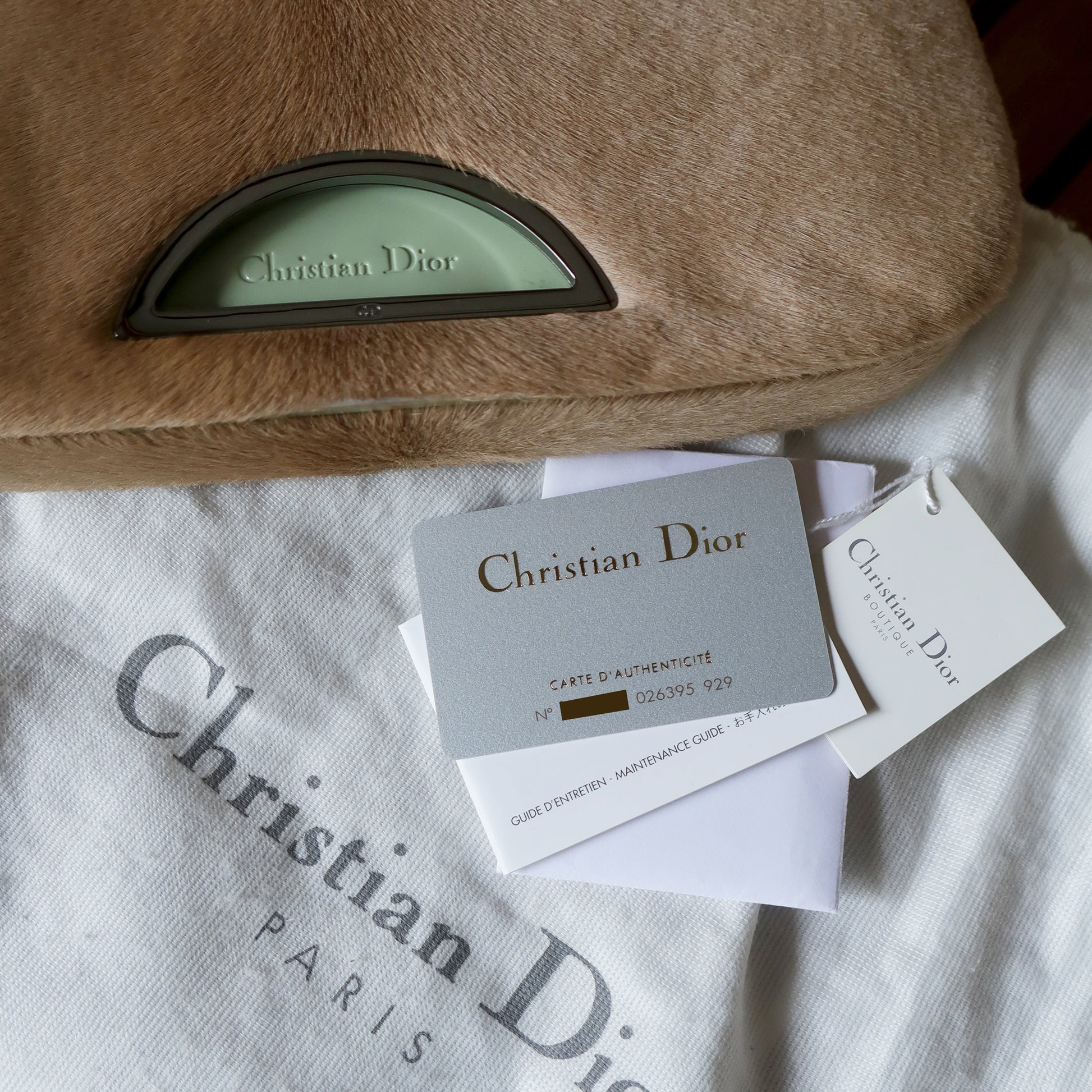 Christian Dior Rare Vintage Malice Baguette Hand Bag