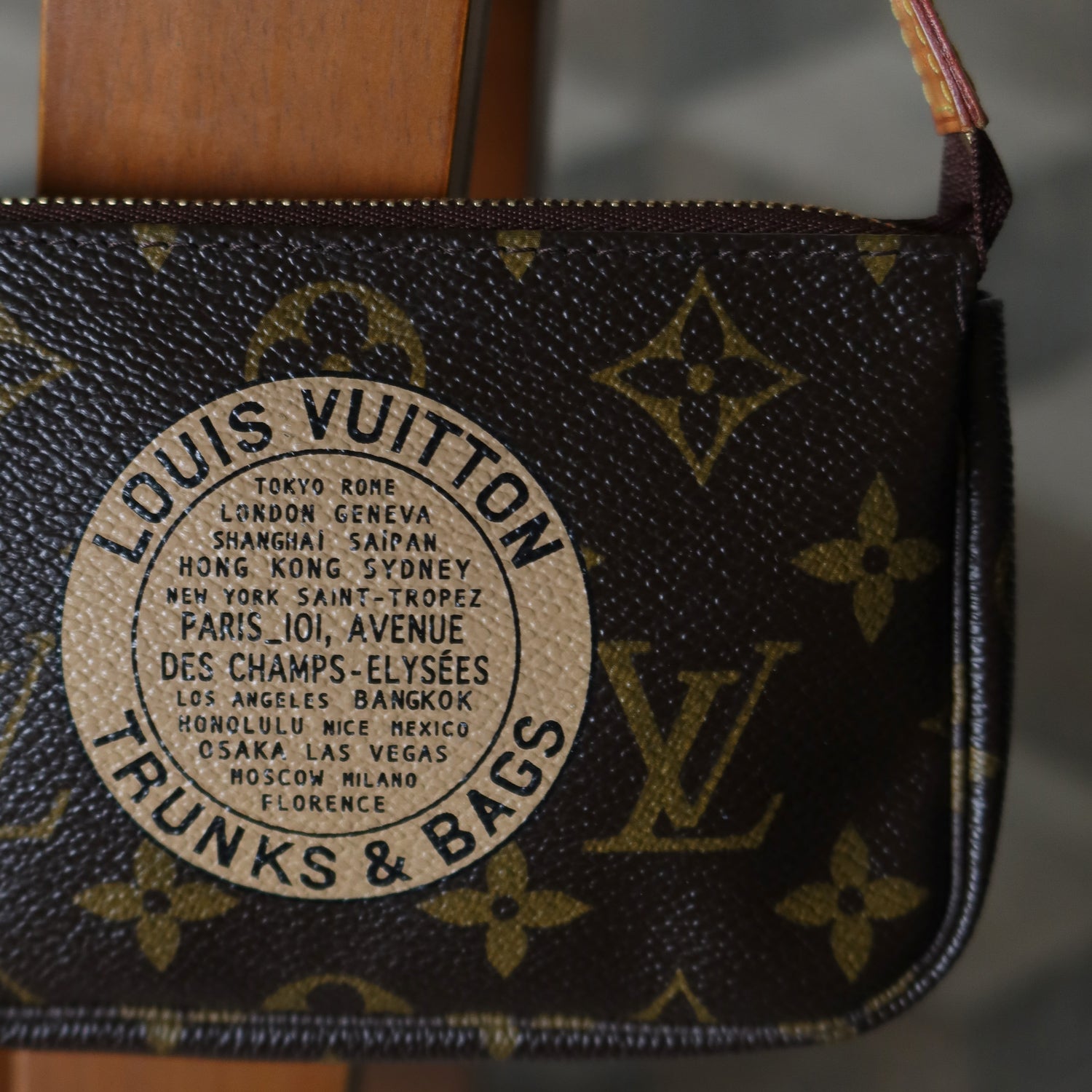 Louis Vuitton Limited Trunks & Bags Monogram Mini Pochette Bag - The  Tanpopo Room