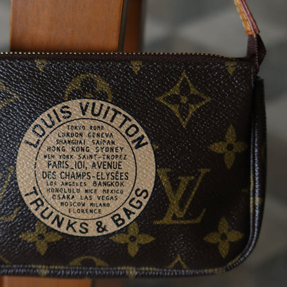 Louis Vuitton Limited Trunks & Bags Monogram Mini Pochette Bag