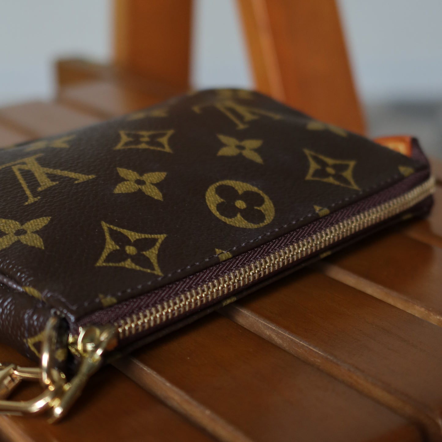 Louis Vuitton Limited Trunks & Bags Monogram Mini Pochette Bag