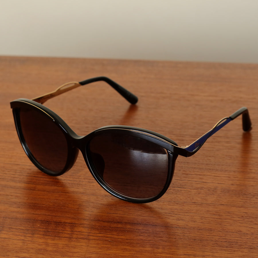 Dior black and blue sunglasses on sale